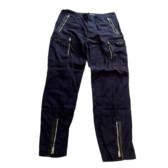Coach Army Pants in Navy Blue - Picture 1 of 5